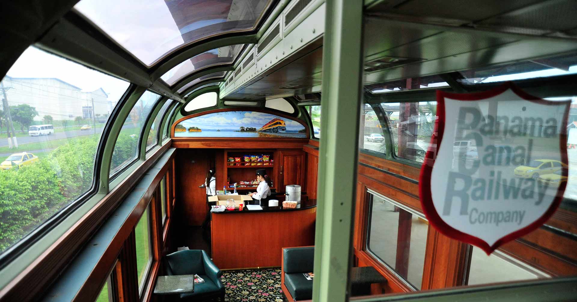 Two Oceans by Railroad - Dome Car
