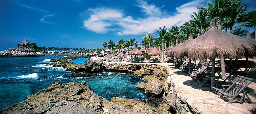 Xcaret Lagoon on your Caribbean cruise