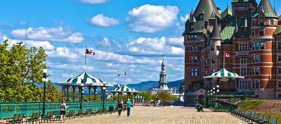 Your cruise vacation is not complete without a visit to hotel Chateau Frontenac