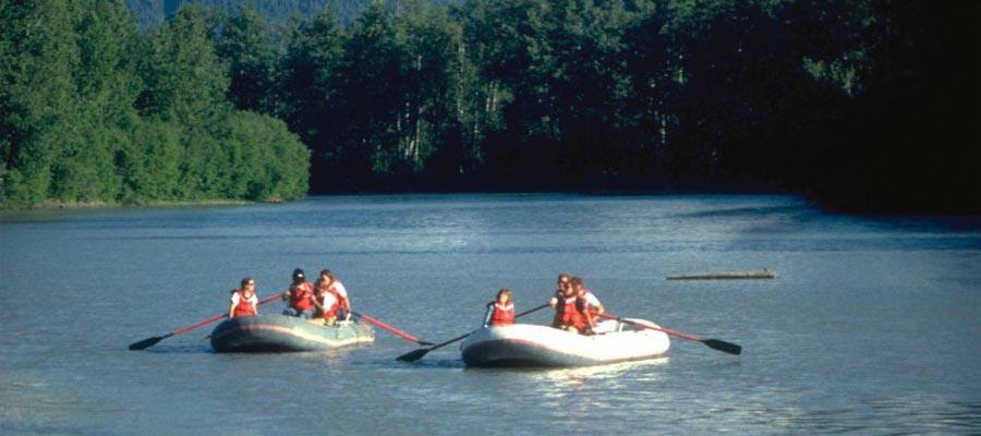 Skagway Eagle Preserve Float on an Alaska cruise