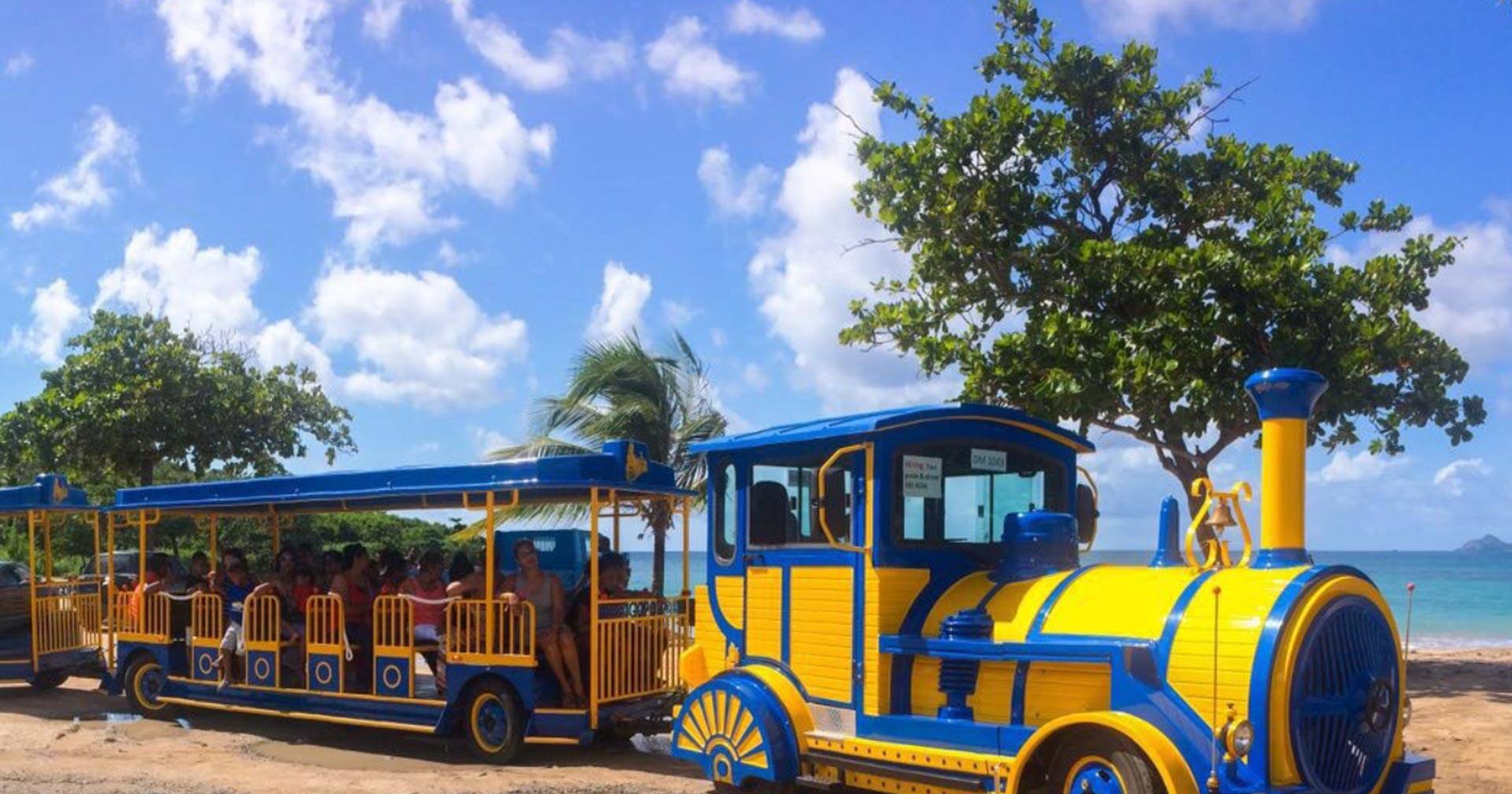 St. Lucia Trolley Train 