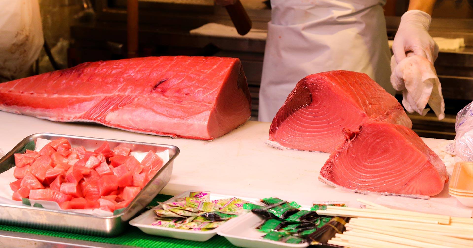 K.T. Shrine & Fish Market Lunch