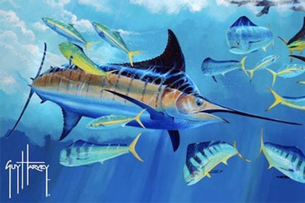 Log Jam by Guy Harvey