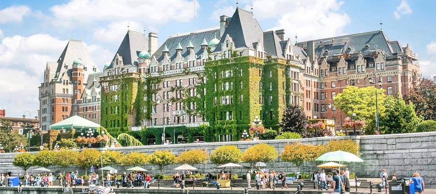 Beautiful view of Inner Harbour of Victoria