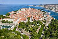 Zadar old town in Croatia