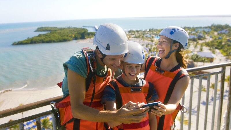 Zipline Selfie
