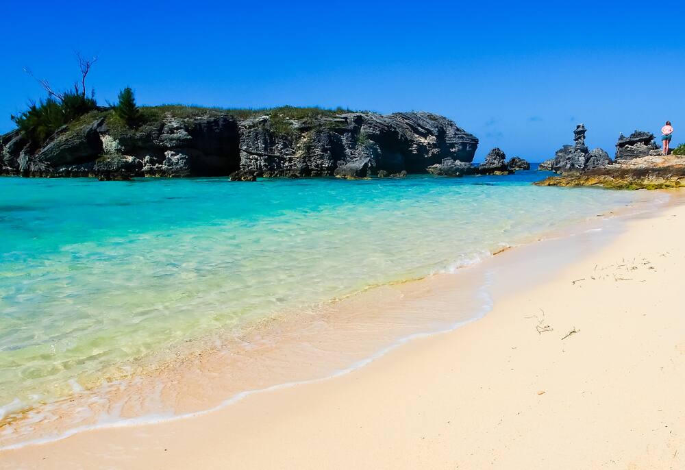 Snorkel in the Crystal Clear Waters of Tobacco Bay Beach in St. George, Bermuda
