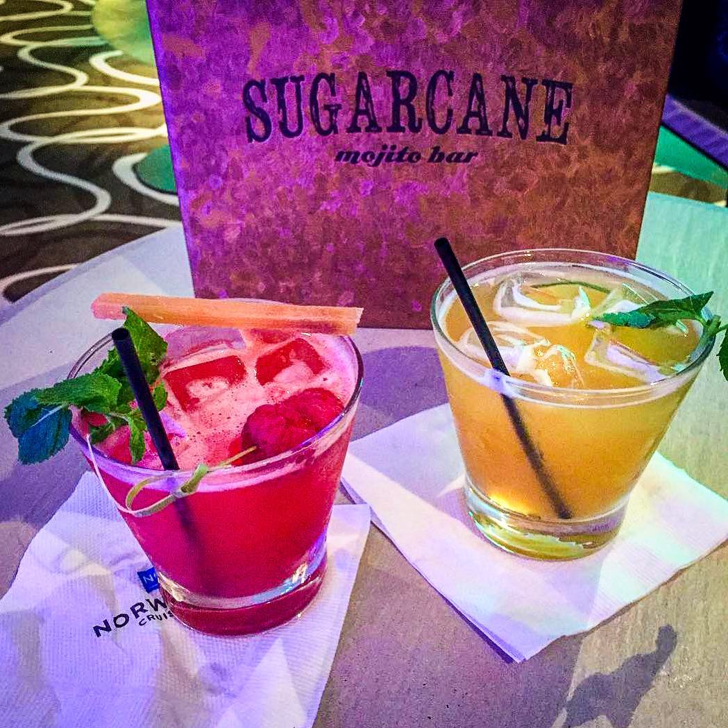Sip on Fresh Mojitos at Sugarcane Mojito Bar on Norwegian Bliss